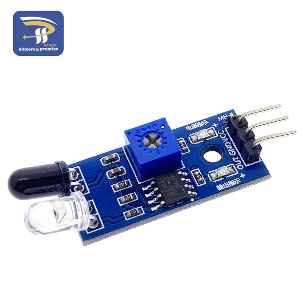 IR Infrarot Hindernis Vermeidung Sensor Modul Für Arduino DIY Smart – Bild 6