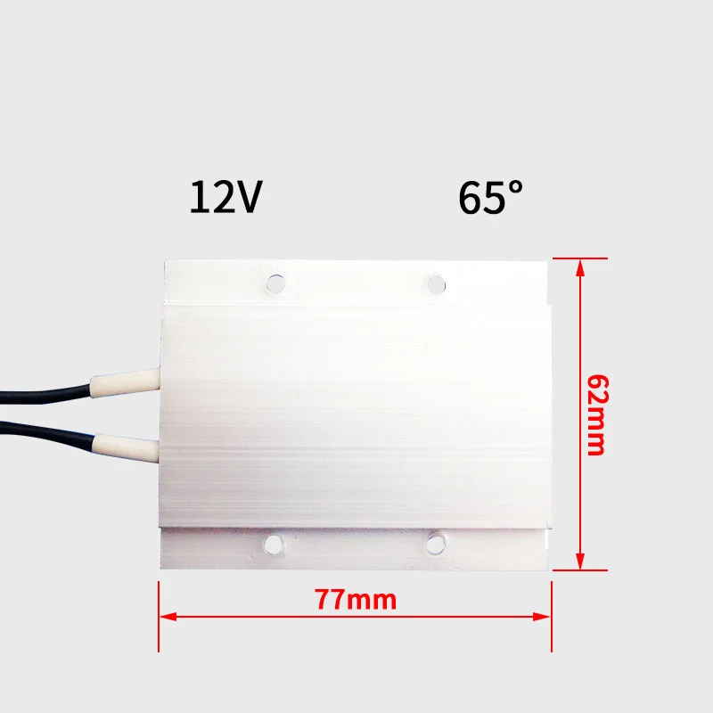 PTC Heizelement 12V 24V 110V 220V Konstante Temperatur Thermistor Luft Heizung Sensor Aluminium Haar Trockner
