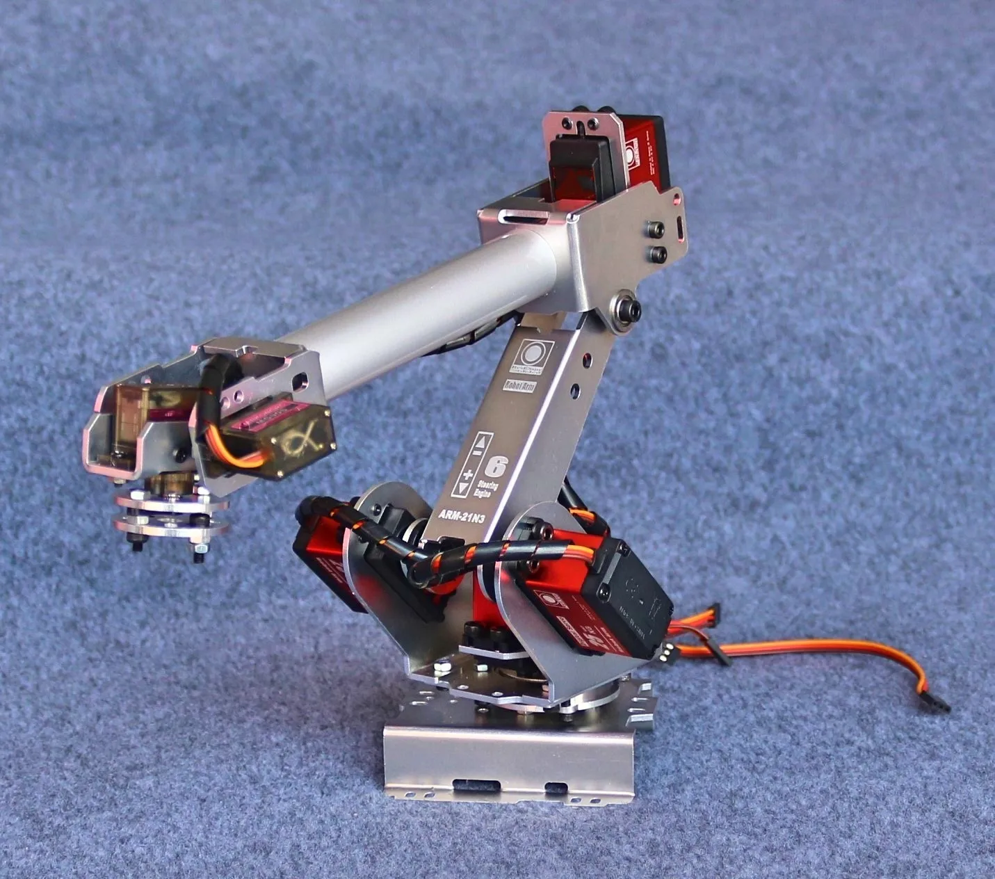6 achse Roboter Arm Mit 6 stücke Servos Für Arduino Robotic Arm Modell – Bild 4