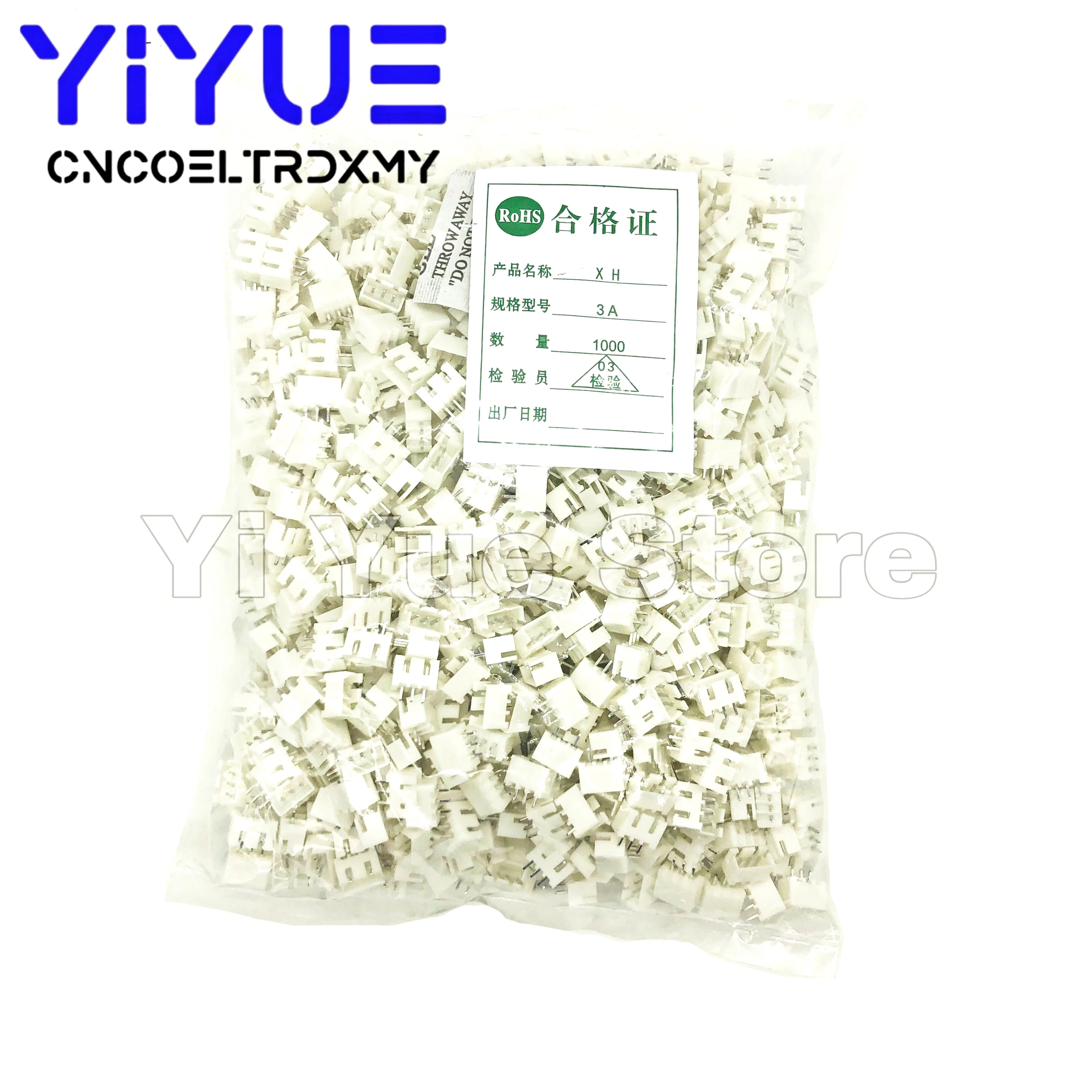 XH 2,54 2p 3p 4p 5p 6pin 2,54mm Pitch Pin Header JST Stecker draht Anschlüsse Adapter XH 2,54mm (1000 Stück)