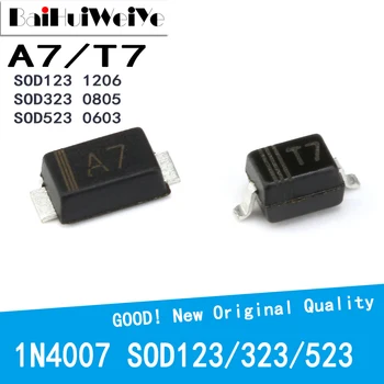 1 n4007 1 n4007ws 1 n4007wt 1 n4007w a7 t7 m7 Hochgeschwindigkeits-Schalt dioden sma SOD-123FL (100 Stück)