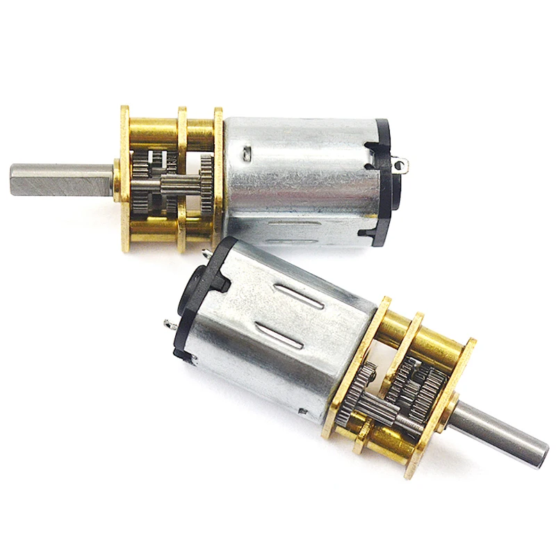 DC 3V/6V/12V N20 Mini Micro Metall Getriebe Motor mit Zahnrad DC – Bild 3