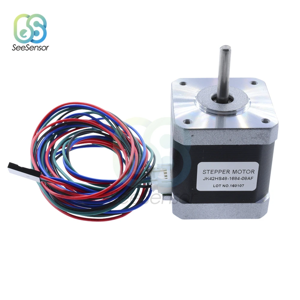 42mm Nema17 Stepper Motor JK42HS48-1684 Nema 17 Motor 2A 4-blei für 3D – Bild 2