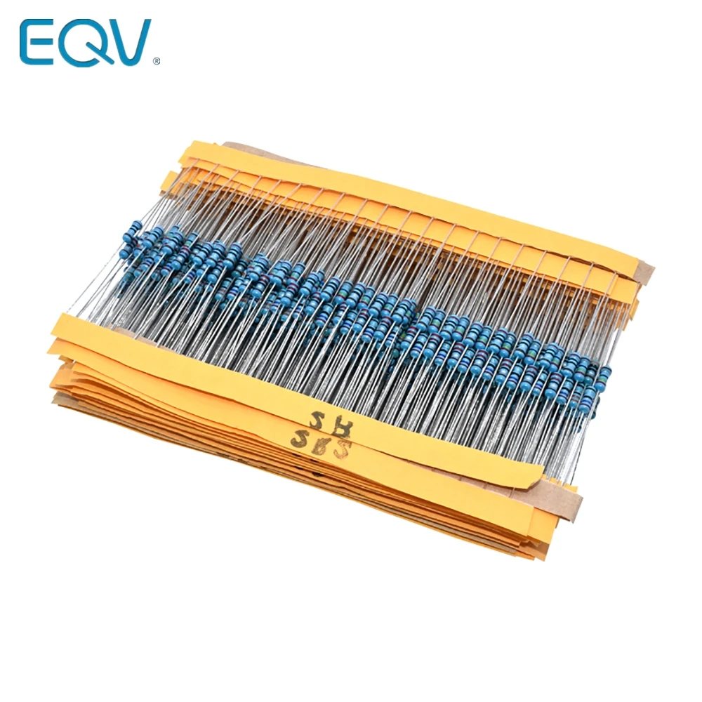 130 Werte 1/4W 0,25 W 1% Metall Film Widerstände Assorted (2600 Stück) – Bild 5