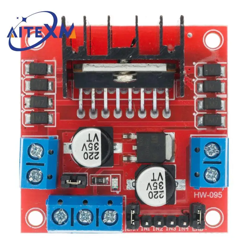 L298N DC Motor Treiber Modul L298N Schrittmotor Smart Car Robot – Bild 3