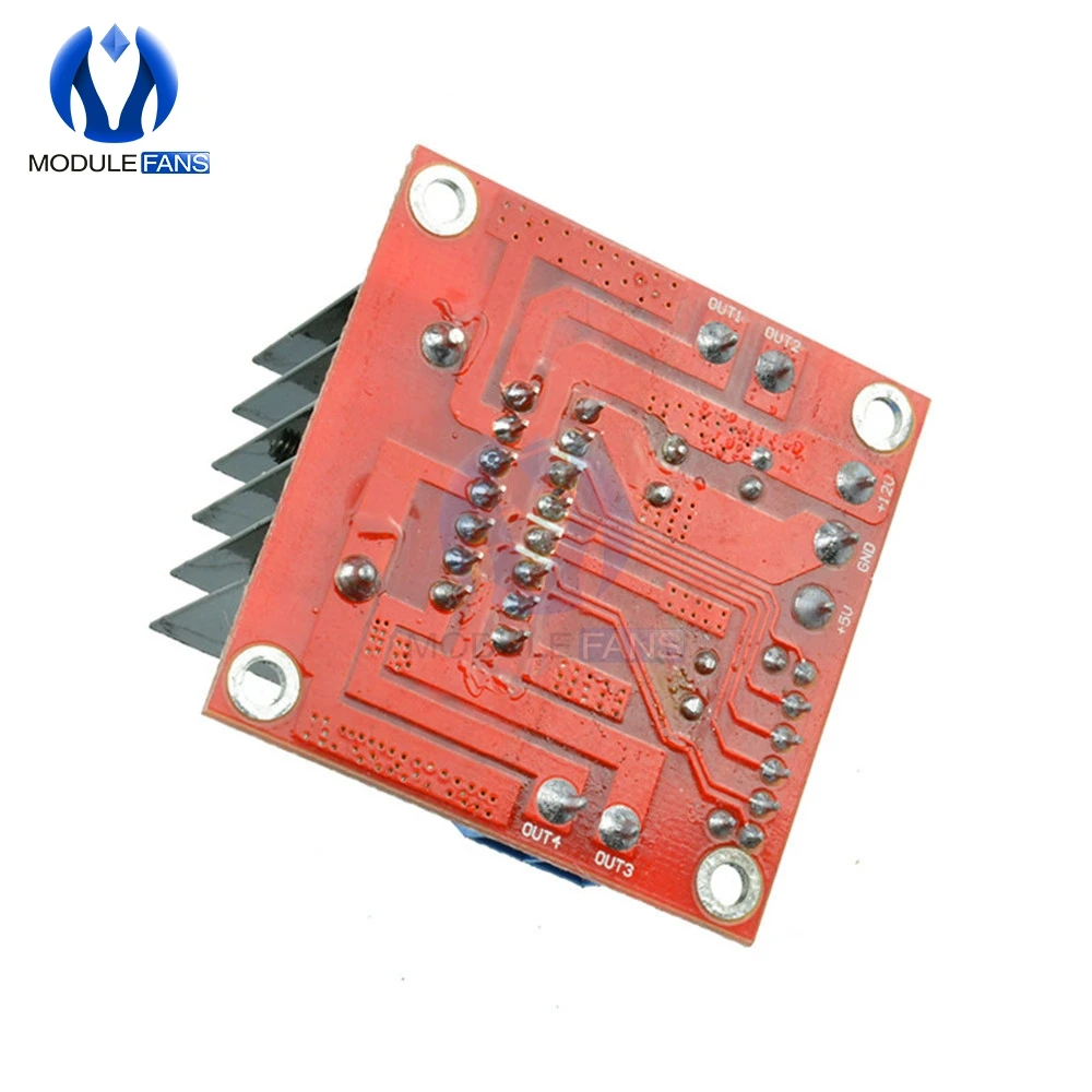 25W L298N Dual Kanal H Brücke DC Stepper Motor L298N Drive Controller – Bild 5