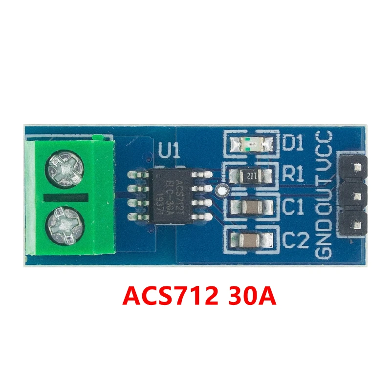 Halle Aktuelle Sensor Modul ACS712 modul 5A 20A 30A Halle Aktuelle – Bild 5