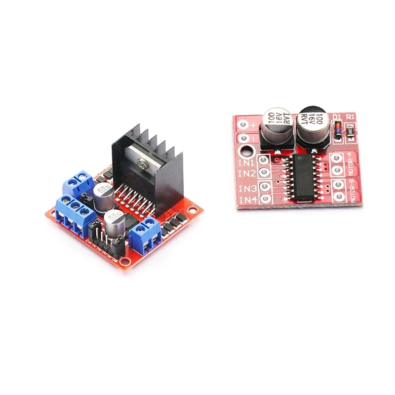 L298N Treiberplatine Modul L298N Schrittmotor Smart Car Roboter – Bild 4