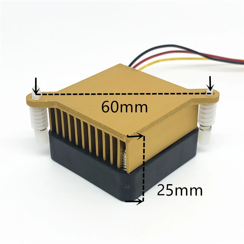 4010 DC 5 V 12 V 24 V 40 mm 40 x 10 mm Lüfter Grafikkartenlüfter – Bild 2