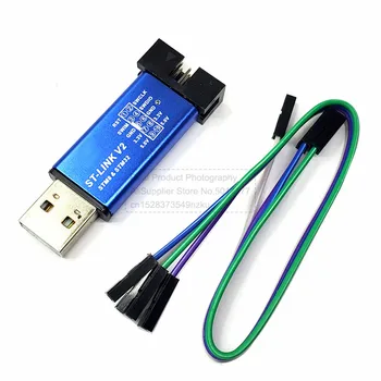 ST LINK Stlink ST-Link V2 STM8 STM32 Simulator Download Programmierer mit DuPont-Kabel