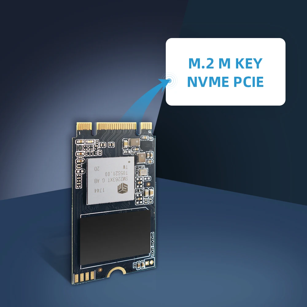 SSD M2 NVMe PCIe 3.0x2 2242 M.2 SSD 512GB 256GB 1TB Festplatte m.2 – Bild 2