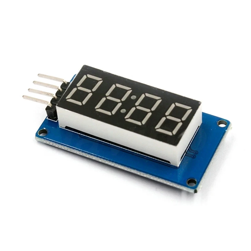TM1637 LED Display Modul Für Arduino 7 Segment 4 Bits 0,36 Inch Uhr – Bild 6