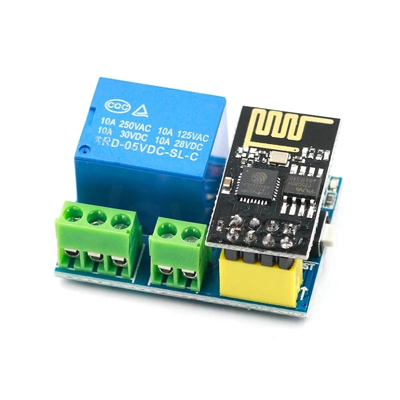 ESP01 ESP-01 Drahtloses WiFi-Modul ESP8266 ESP-01S 5V WiFi-Relaismodul – Bild 5