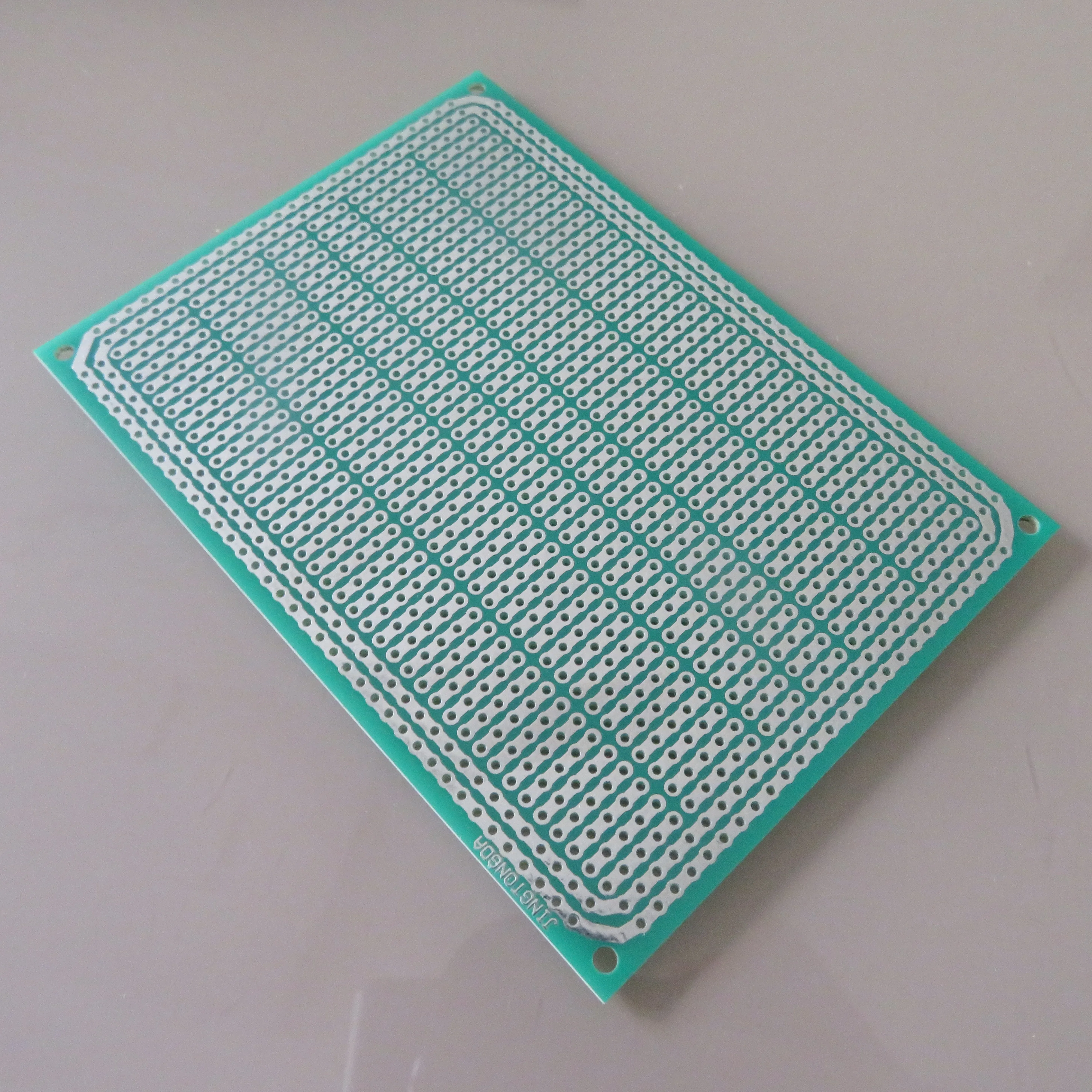 8x11 cm universal Stripboard Veroboard pcb 3/5er gemeinsame (2 Stück) – Bild 2