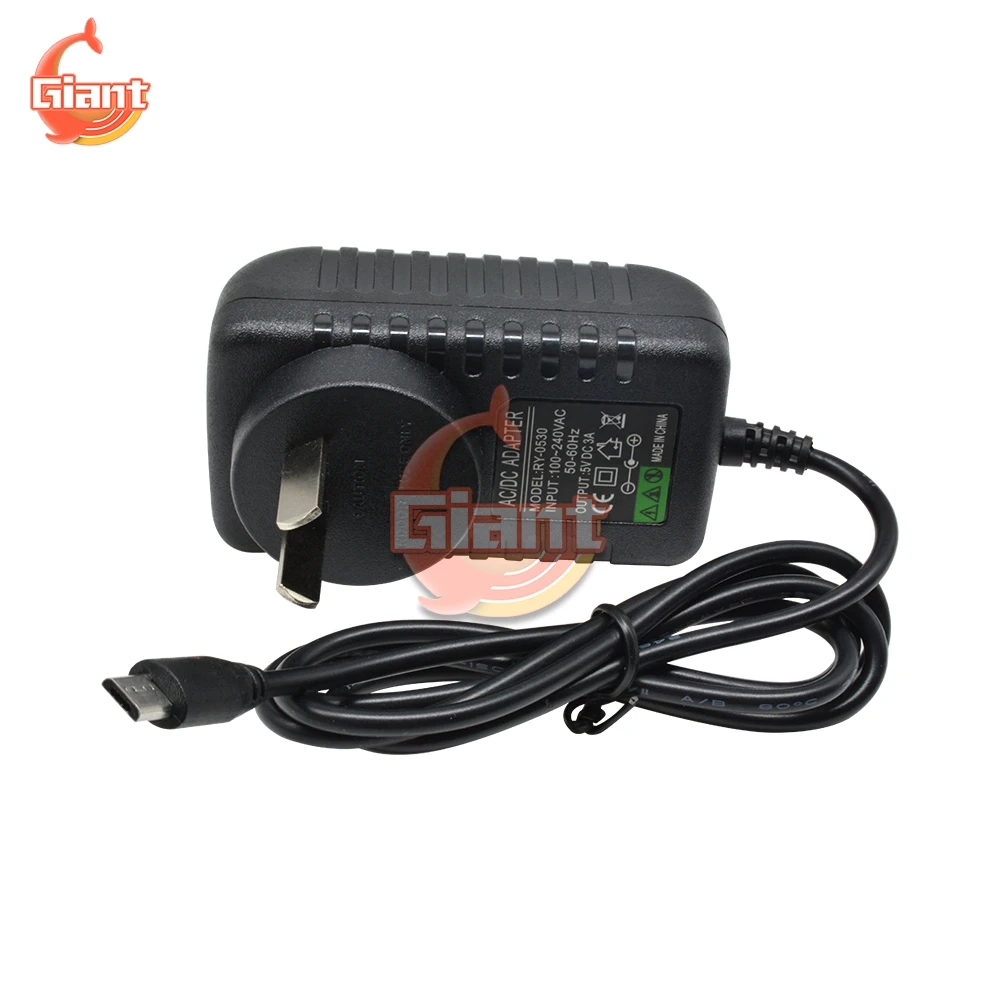 100 V-240V AC zu DC Ladegerät Adapter Raspberry Pi 2 Netzteil 5V 3A – Bild 3