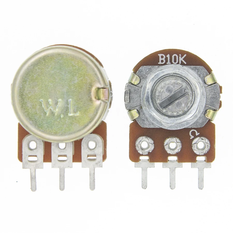 WH148 B1K B10K B50K B100K B1M 3Pin Linear Potentiometer (10 Stück) – Bild 4