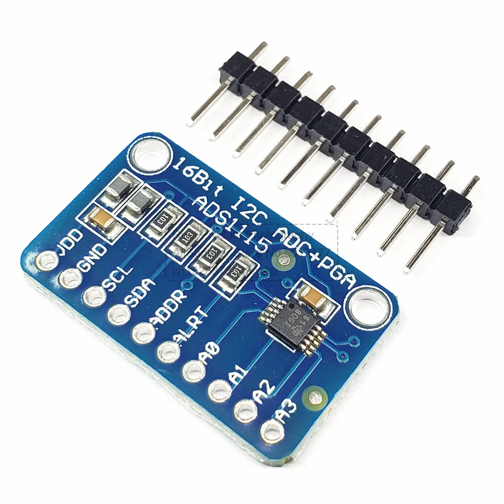 ADS1115 Modul ADC Entwicklungsboard Analog-Digital-Konvertermodul 16 Bit I2C 4 Kanal mit Pro Gain Verstärker