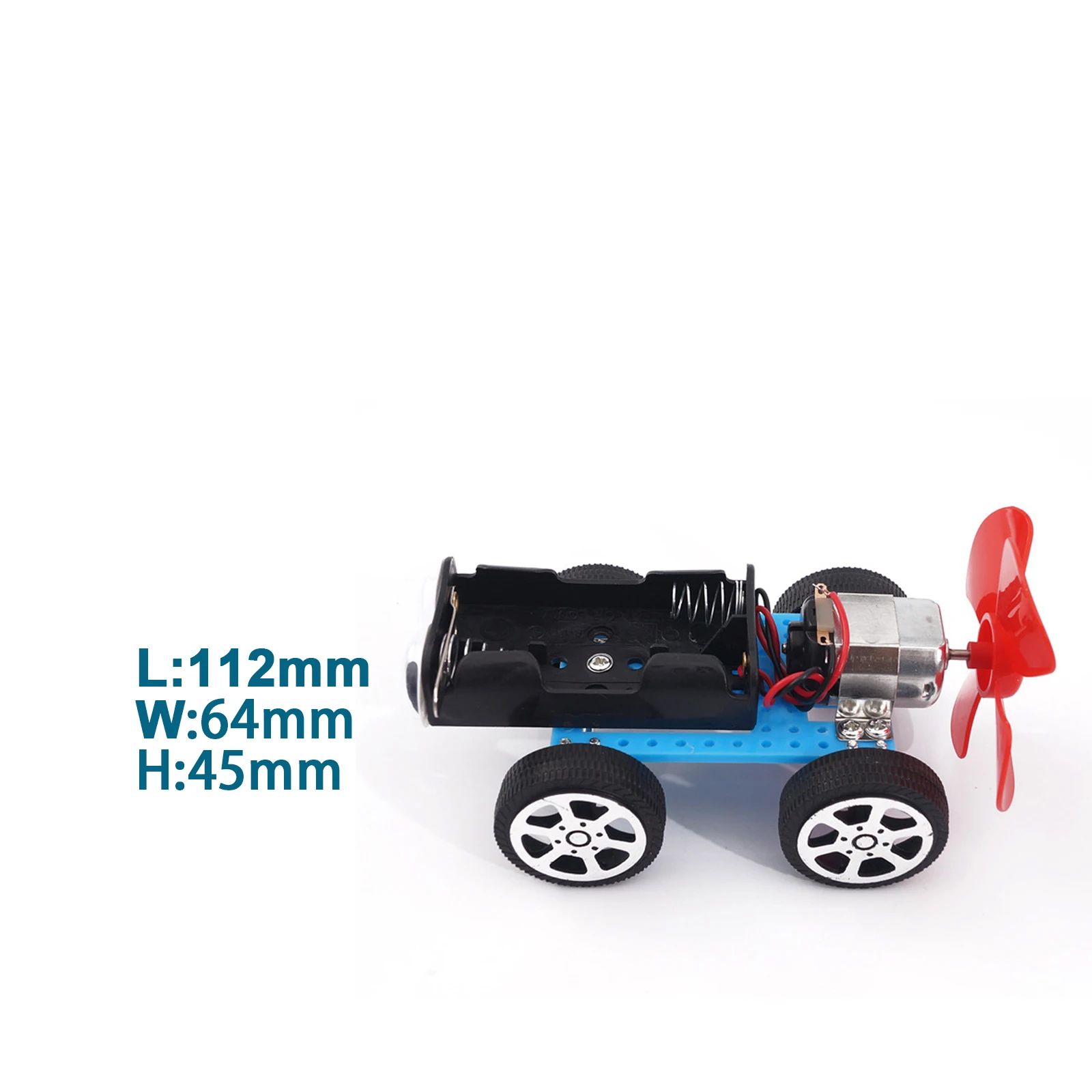 DIY Wind Power Auto Montieren Wissenschaft Modell Materialien Kits – Bild 5