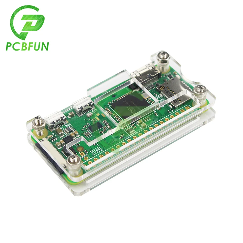 Raspberry Pi Zero 1,3/2/W/WH Acrylgehäuse, 3-Farben-Box, Gehäuse – Bild 5