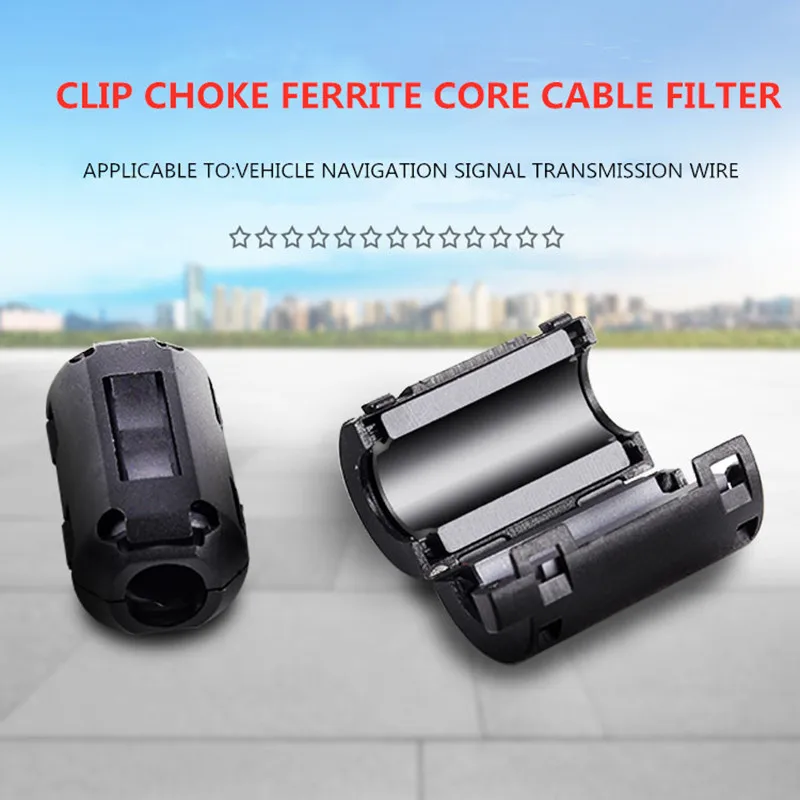 Ferrite Core Kabel Filter Nickel-Zink Noise Suppressor für EMI RFI – Bild 3