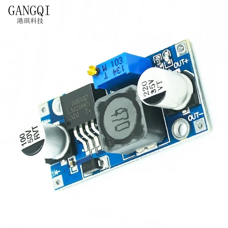 LM2596s DC-DC Step-Down-Stromversorgungsmodul 3A Einstellbares – Bild 2