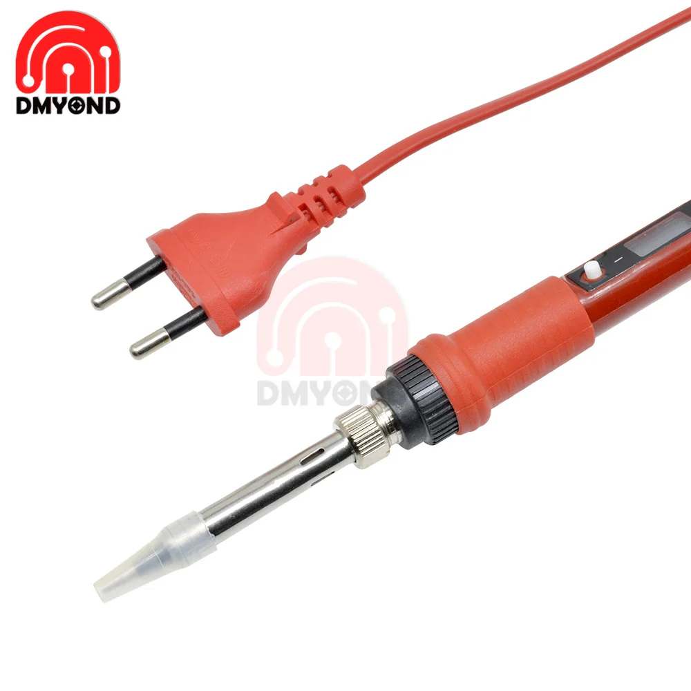 Lötkolben EU Stecker 220V 80W 908S Thermostat Digitale Elektrische – Bild 3