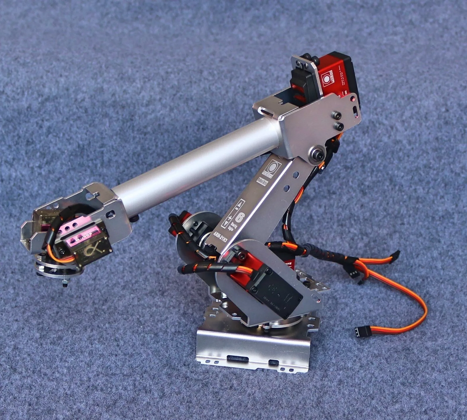 6 achse Roboter Arm Mit 6 stücke Servos Für Arduino Robotic Arm Modell – Bild 3