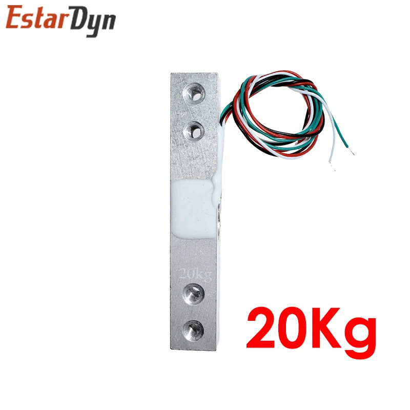 Wägezelle 1 kg 2 kg 5 kg 10 kg 20 kg HX711 AD-Modul Gewichtssensor – Bild 3