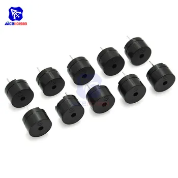 Diymore 10 Teile/los Universal Passive Summer Elektromagnetische Impedanz 16 Ohm 2KHz 2 Terminals Alarm Beeper