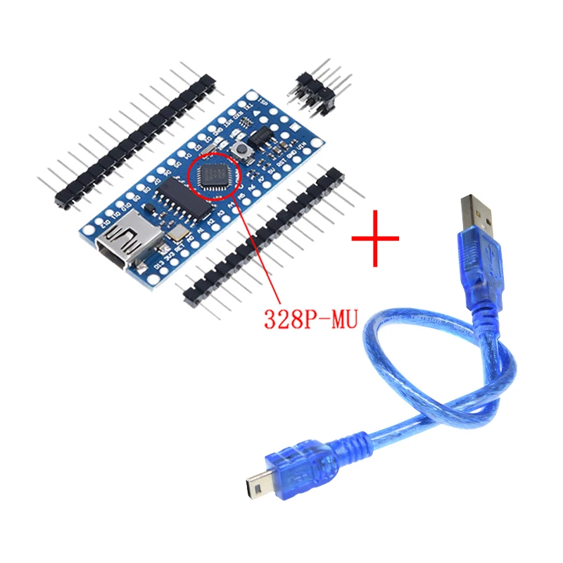 Atmega328 MINI USB Nano V 3,0 ATmega328P CH340G 5V 16M – Bild 6