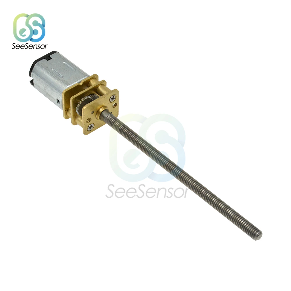 DC 3V/6V/12V N20 Mini Micro Metall Getriebe Motor DC Motoren Welle M3 x 55mm