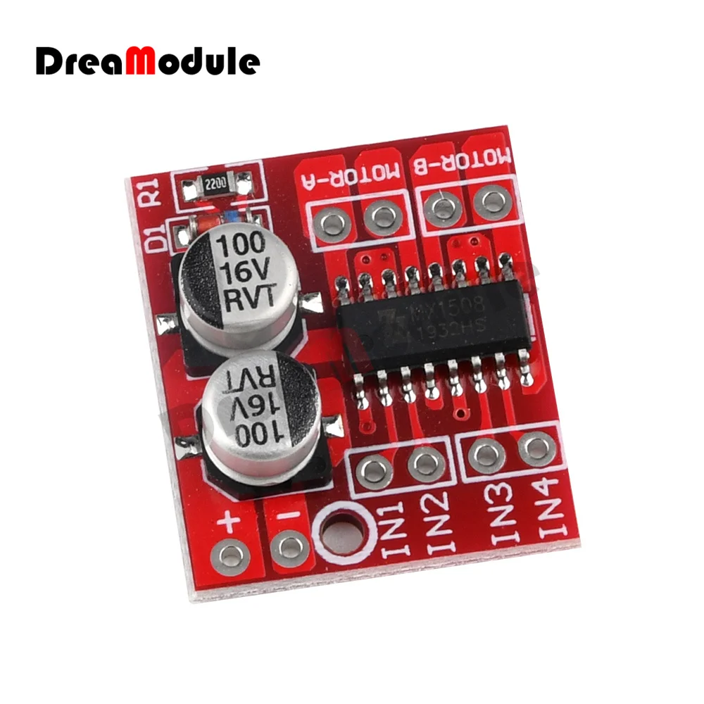 L298N L9110 L298 1,5 A 2,5 A 2-Wege-DC-Motortreiber-Antriebsplatinenmo – Bild 6