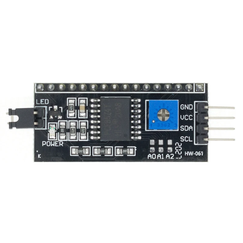 LCD1602 1602 LCD-Modul Blauer / Gelbgrüner Bildschirm 16x2 Zeichen LCD-Anzeige PCF8574T PCF8574 IIC I2C