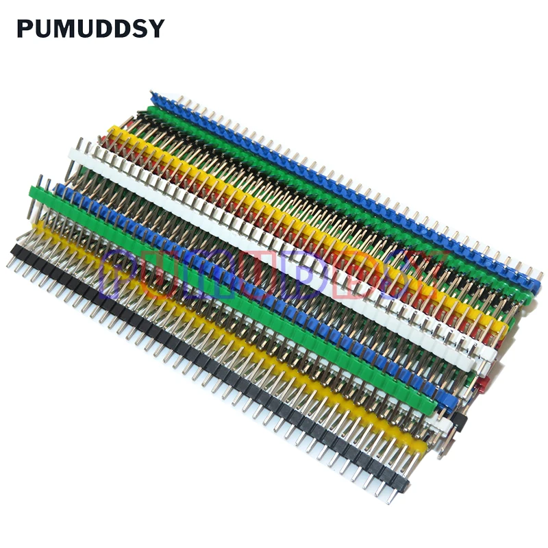 40 Pin Zerbrechliche Pin Header 2,54mm Einreihige Stecker (30 Stück) – Bild 3