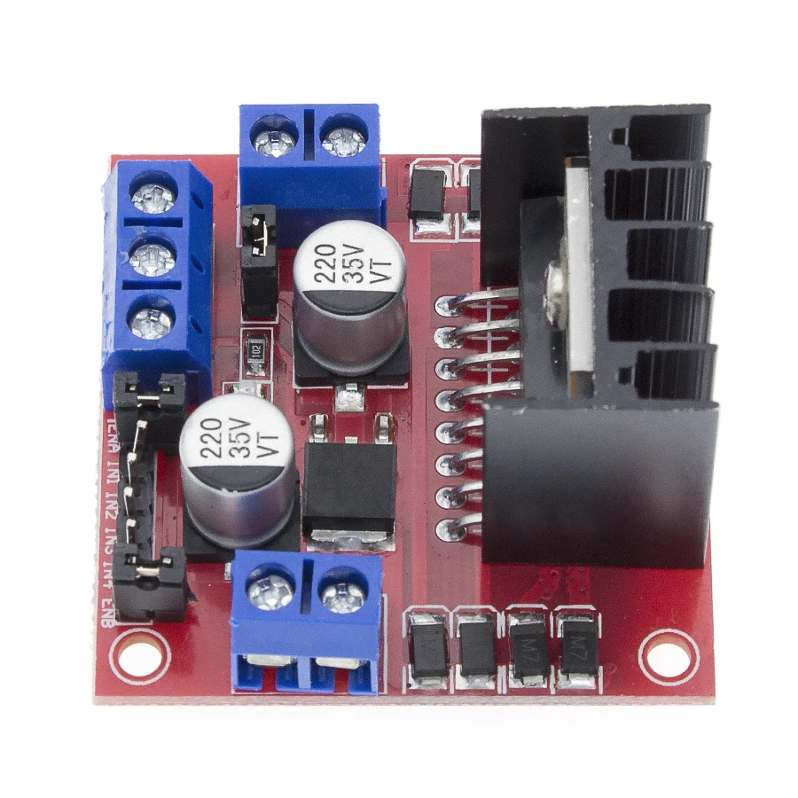 L298N Treiberplatinenmodul L298 Schrittmotor Smart Car Robot – Bild 5