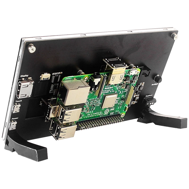 Raspberry Pi 5 7 Zoll Touchscreen IPS 1024x600 HD LCD HDMI-kompatibles – Bild 4