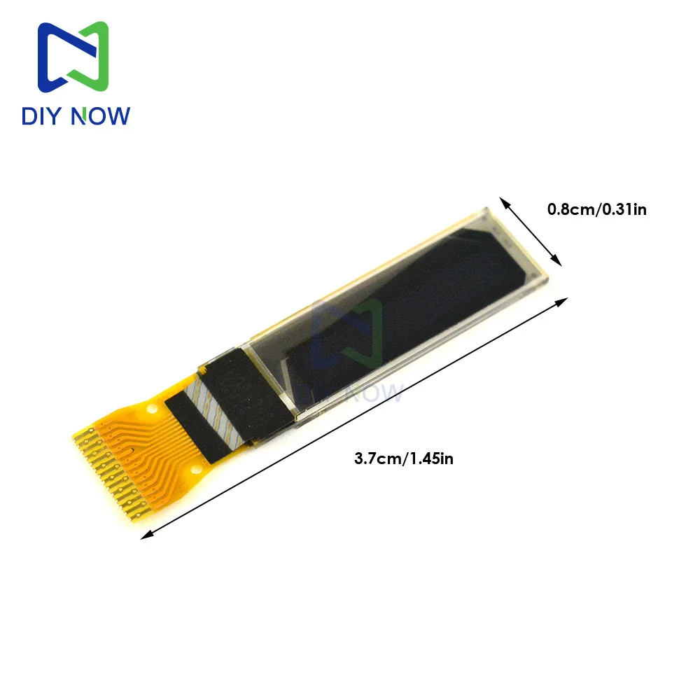 0,69 Zoll OLED-LCD-Bildschirm 3,3 V Auflösung 96 x 16 – Bild 3