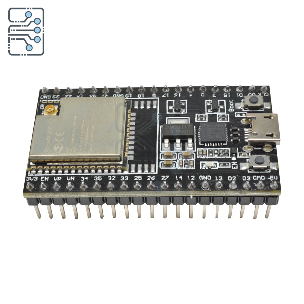 ESP32-Devkitc V4-Entwicklungsplatine Kern platine ausgestattet – Bild 4