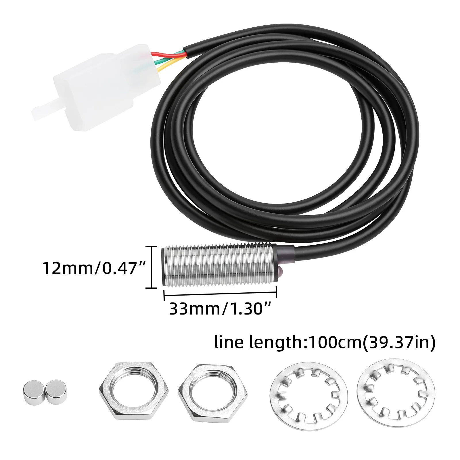 1X Tachometer-Motorrad-Sensor Universelles Ersatzkit – Bild 3