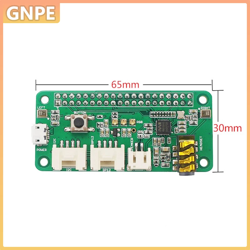 ReSpeaker 2-Mics Pi HAT V2.0 Intelligente Spracherkennung, kompatibel – Bild 3