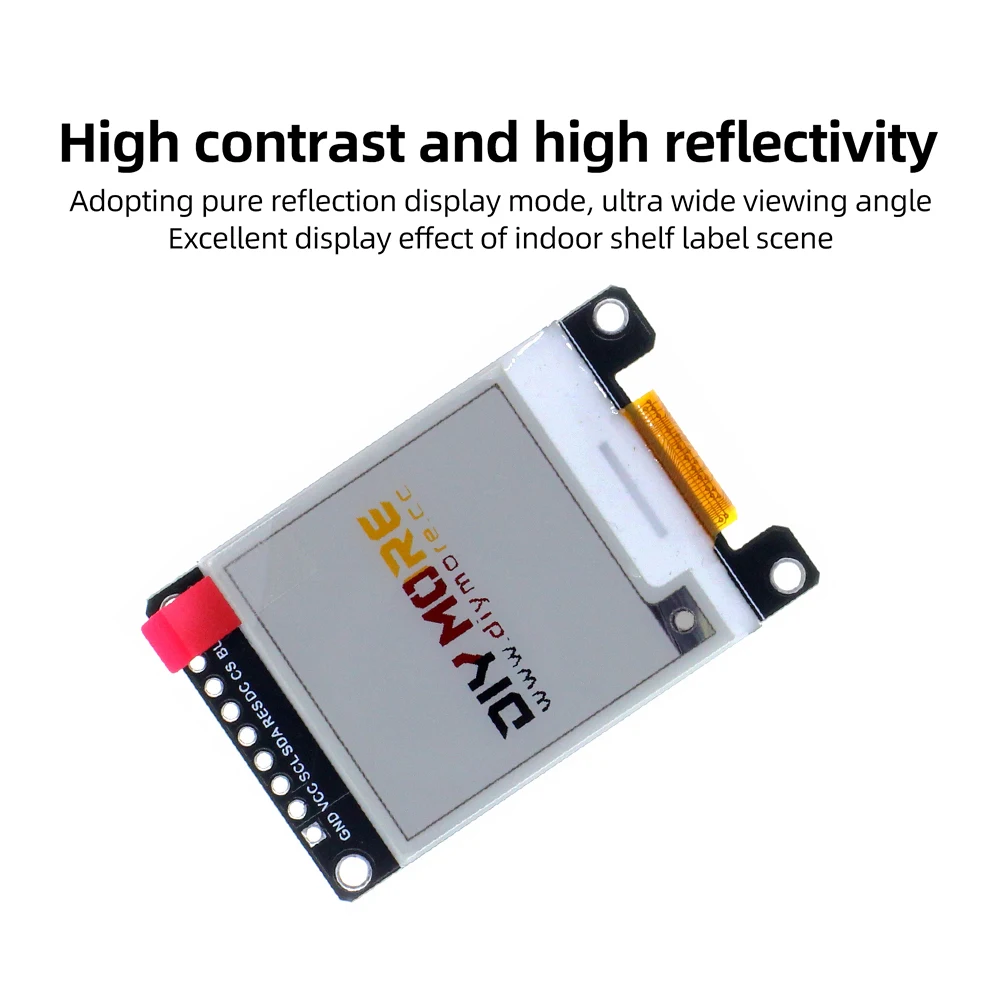 E-Paper-Display EPD E-Ink-Bildschirm 1,54 Zoll SSD1680 SPI – Bild 4