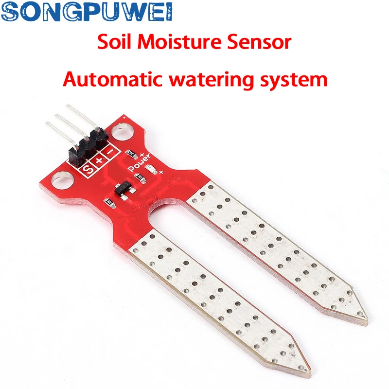 Bodenfeuchtigkeitssensormodul Hygrometer Erkennung Bodenfeuchtigkeitssensor Sensormodul für automatisches