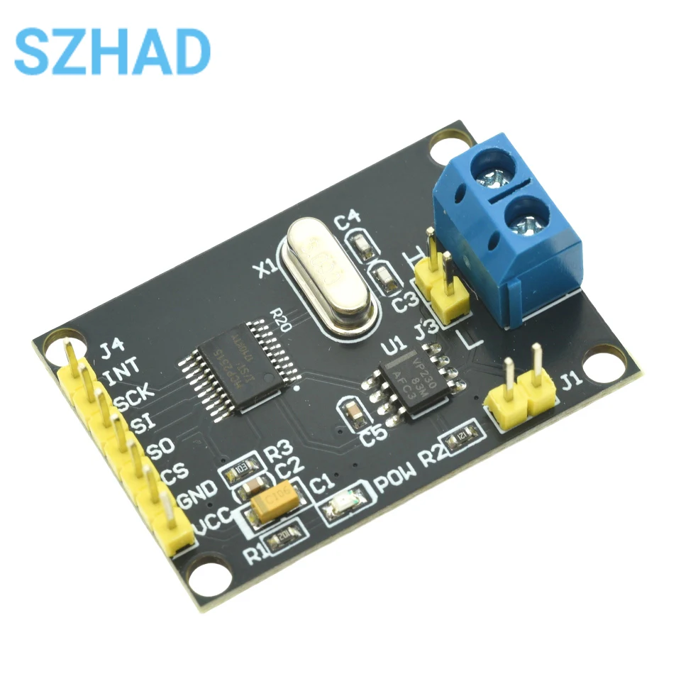 MCP2515 CAN Bus Kommunikationsmodul Entwicklungsboard SN65HVD230 – Bild 2
