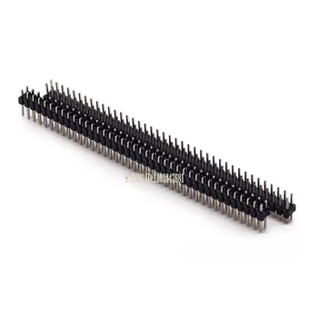 2,54mm 1x40/2x40 Einreihige/Zweireihige Stecker-Buchsen-Steckverbinder Rechtwinklig PCB JST-Verbinder