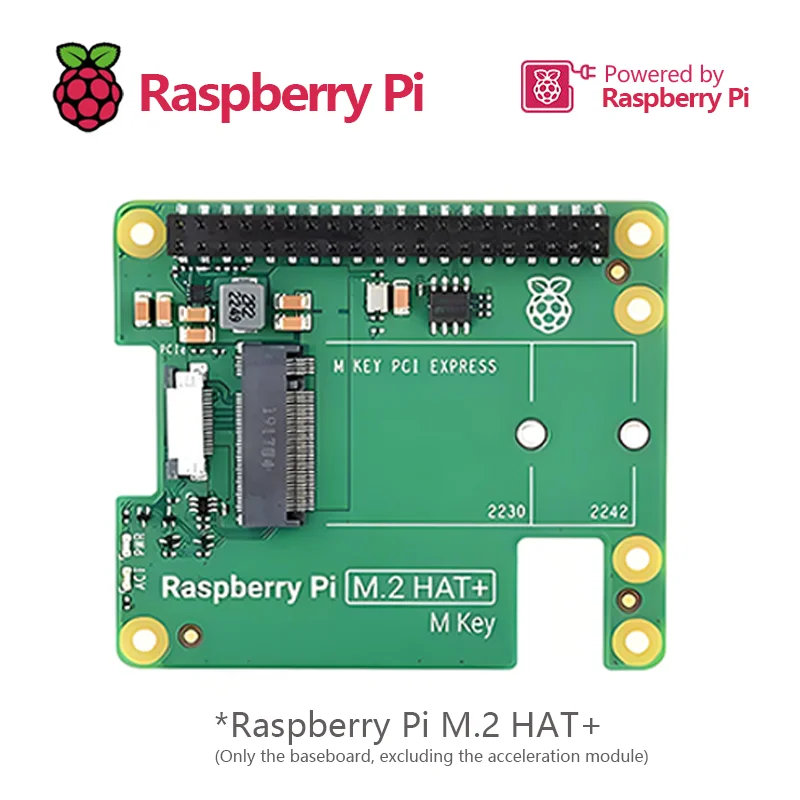 Raspberry Pi 5 AI-Kit mit M.2 HAT+ und Hailo-8L NPU-Beschleuniger für Edge-AI-Anwendungen