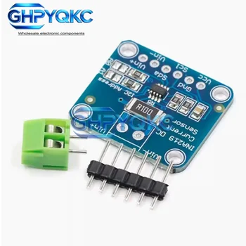 GHPYQKC MCU-219 INA219 I2C-Anschluss Nullverschiebung Bidirektionales Stromversorgungs-Überwachungssensormodul