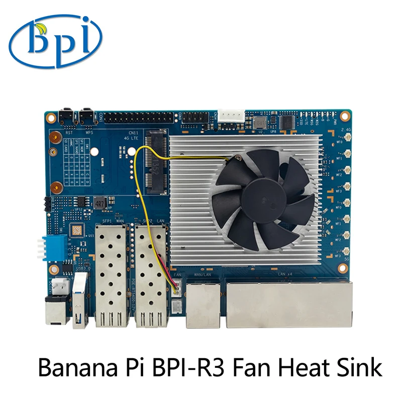 Banana Pi R3 Aluminiumgehäuse schützen Metallgehäuse optionale – Bild 6