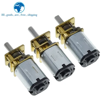 TZT DC 6V 30RPM 200RPM N20 Mini Micro Metall Getriebe Motor mit Zahnrad DC Motoren GA12-N20