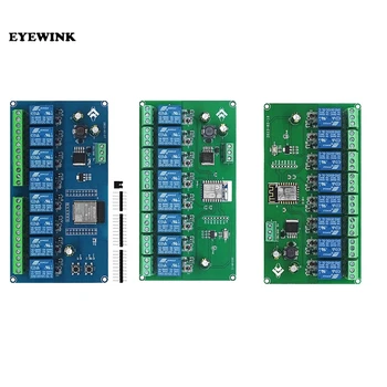 ESP8266 /ESP32 WIFI 8-Kanal-Relaismodul esp-12f /ESP32-WROOM Entwicklungsplatine Netzteil 5V/7-28V