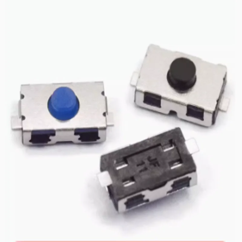 Tact Touch Mikroschalter 4X6X2,5 Taktile Druckschalter 3*6*2,5mm SMD 2 Pin Auto Fernbedienung (100 Stück)